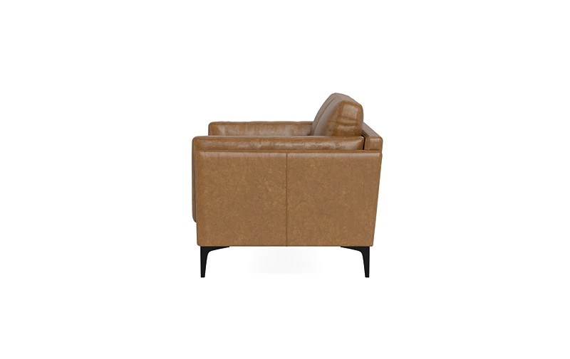 Gaby Leather Loveseat - Image 4