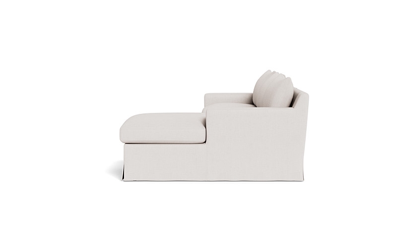 Sloan Slipcovered  Chaise Sectional - Image 3