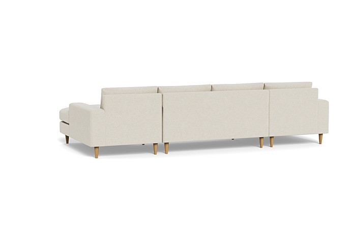 Saylor Wide Arm 3-Piece U-Sectional - Image 2