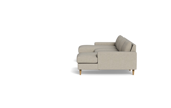 Saylor Wide Arm 3-Piece U-Sectional - Image 3