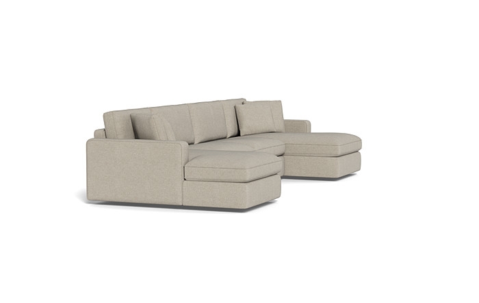 James 3-Piece 4-Seat U Chaise Sectional - Image 3