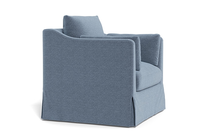 Caitlin Slipcovered Swivel Chair by The EverygirlÃ?Â® - Image 3