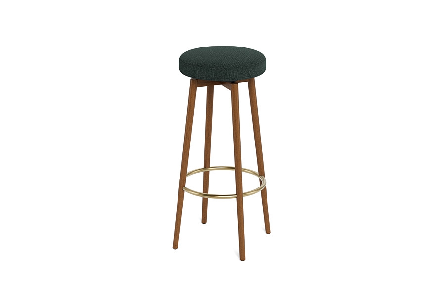 Caspine Upholstered Counter Stool - Image 3