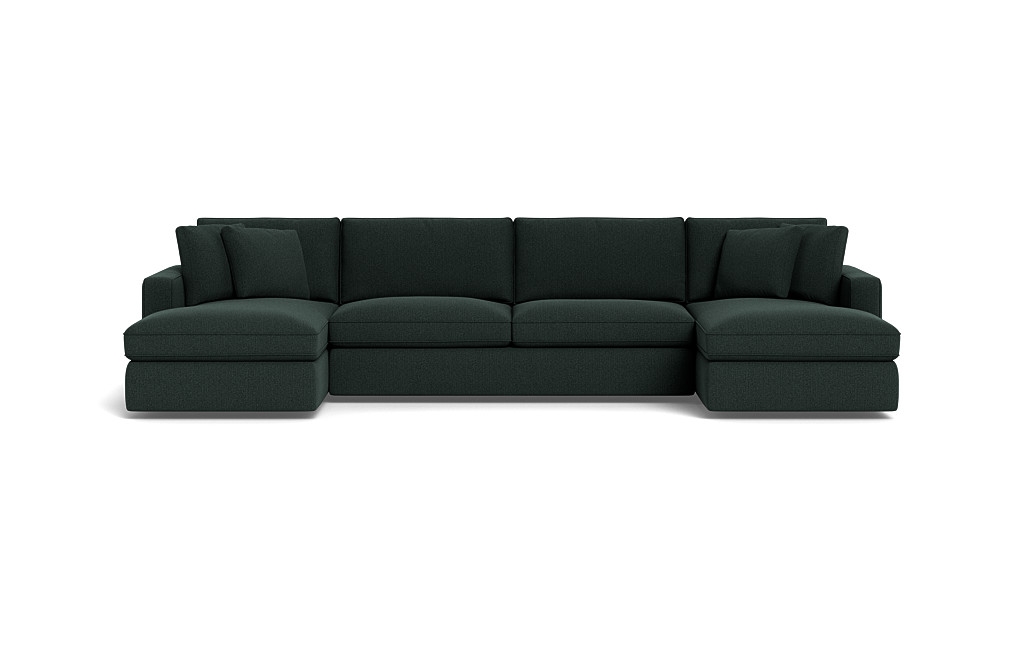 James 3-Piece 4-Seat U Chaise Sectional - Image 0