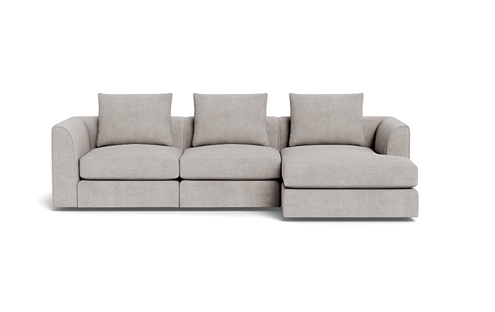 Beckham Modular 3-Seat Right Chaise Sectional - Image 0