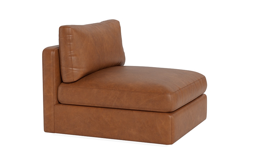 Tatum Leather Modular Armless
 - Image 2