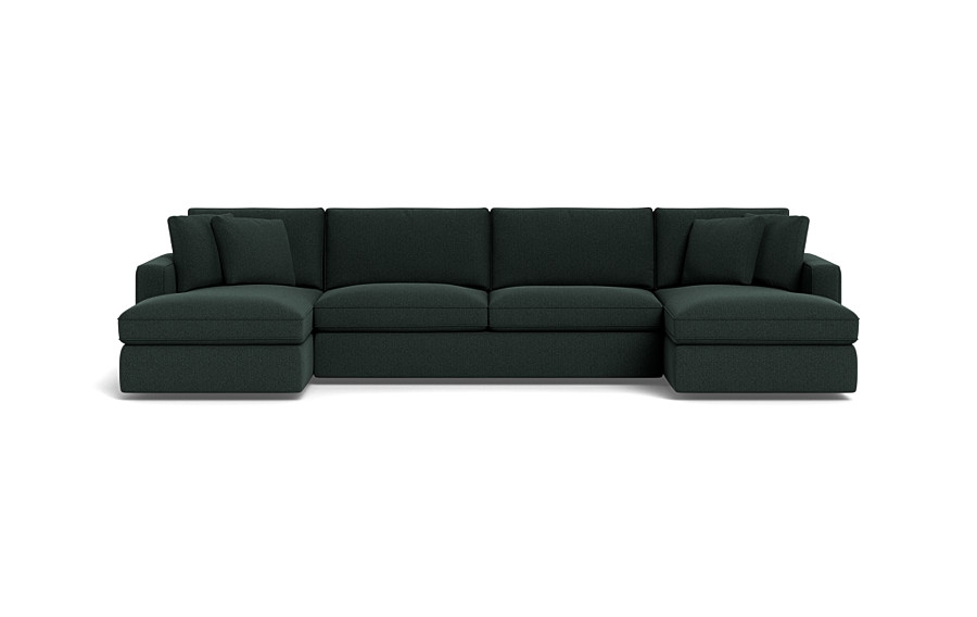 James 3-Piece 4-Seat U Chaise Sectional - Image 0