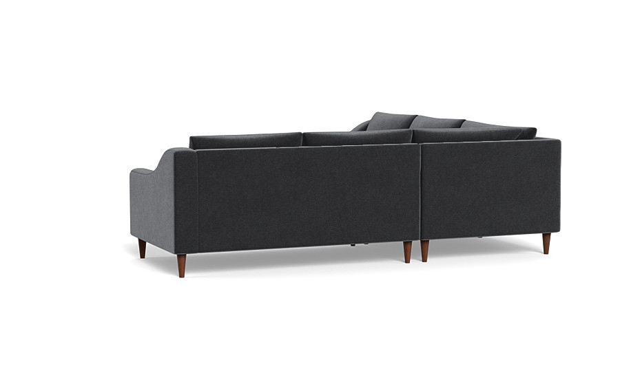 Saylor Slope Arm Corner 4-Seat Sectional Sofa - Image 1
