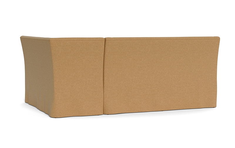 Dorian Slipcovered Right Banquette - Image 1