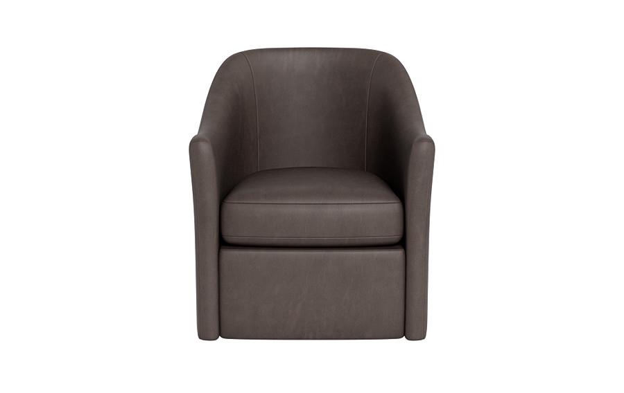 Savona Leather Swivel Chair - Image 0