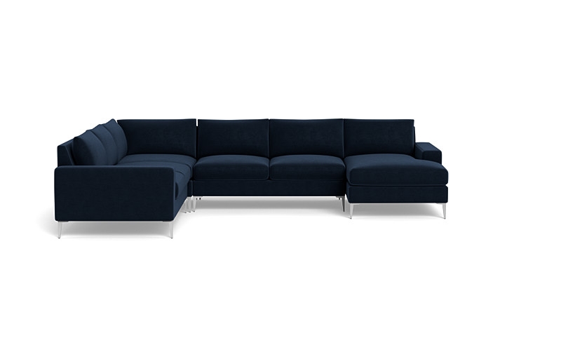 Saylor Wide Arm 4-Piece Corner Sectional Sofa with Right Chaise - Image 0