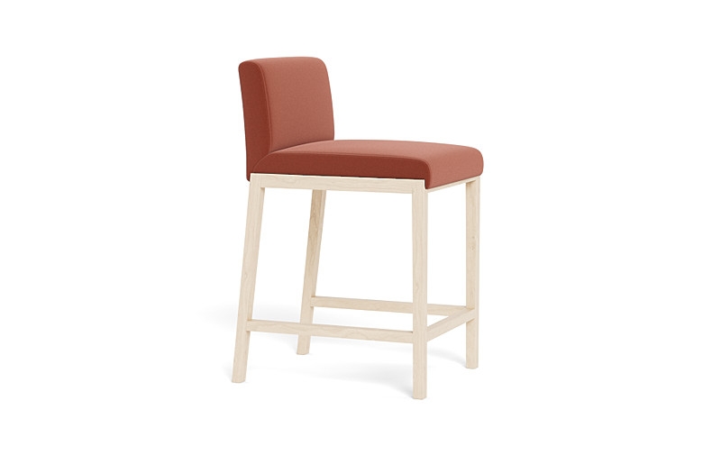 Callen Wood Framed Upholstered Stool - Image 2