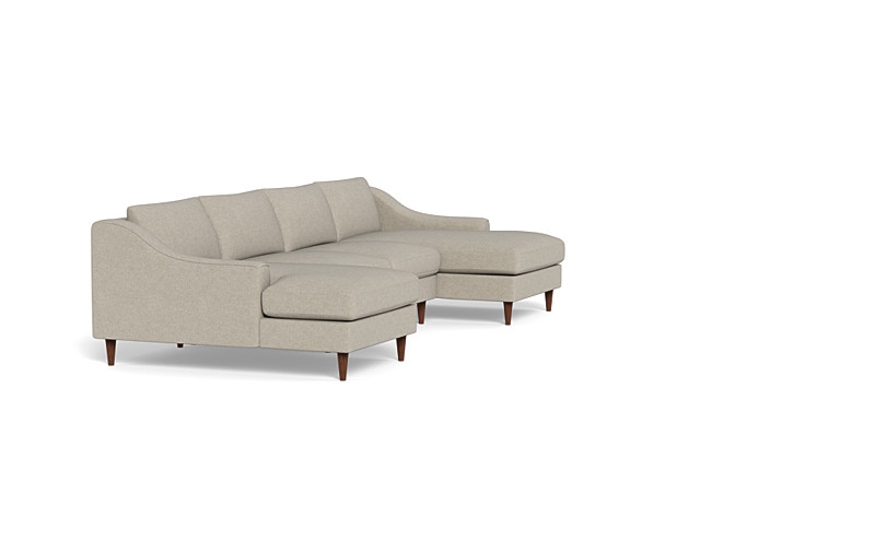 Saylor Slope Arm 3-Piece U-Sectional - Image 1