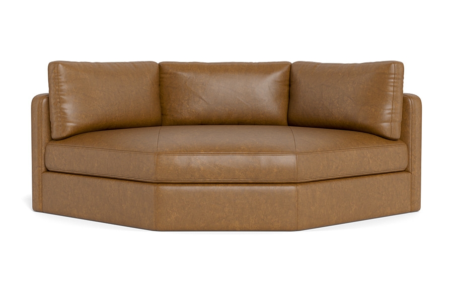 Tatum Leather Wedge Modular Corner
 - Image 0