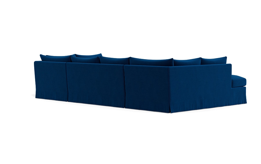 Sloan Slipcovered 3-Piece U-Bumper Sectional - Image 1