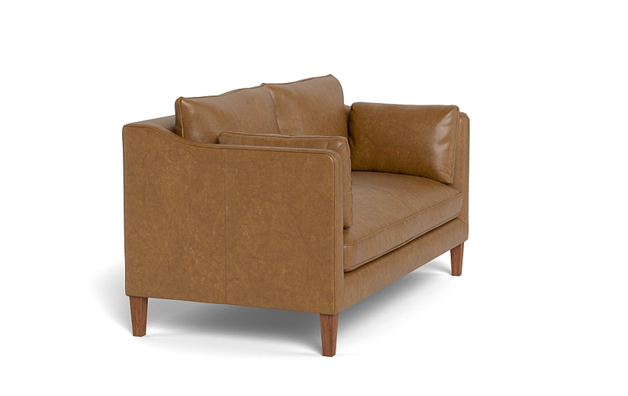 Caitlin Leather Loveseat by The Everygirl® - Image 4