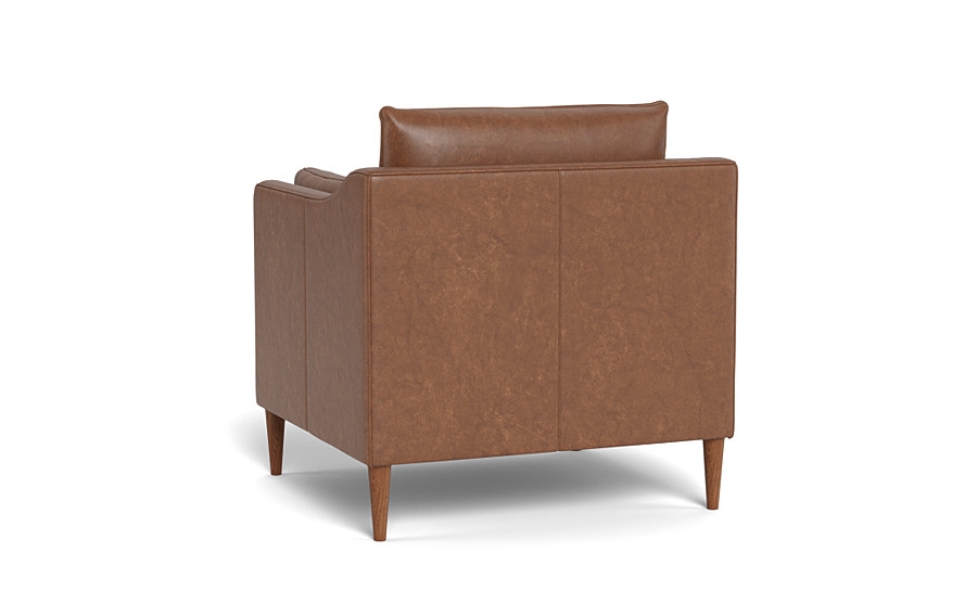 Caitlin Leather Petite Chair by The EverygirlÃ?Â® - Image 1