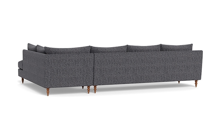 Sloan 4-Seat  Bumper Sectional - Image 3