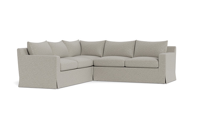 Sloan Slipcovered Corner 4-Seat Sectional Sofa - Image 4