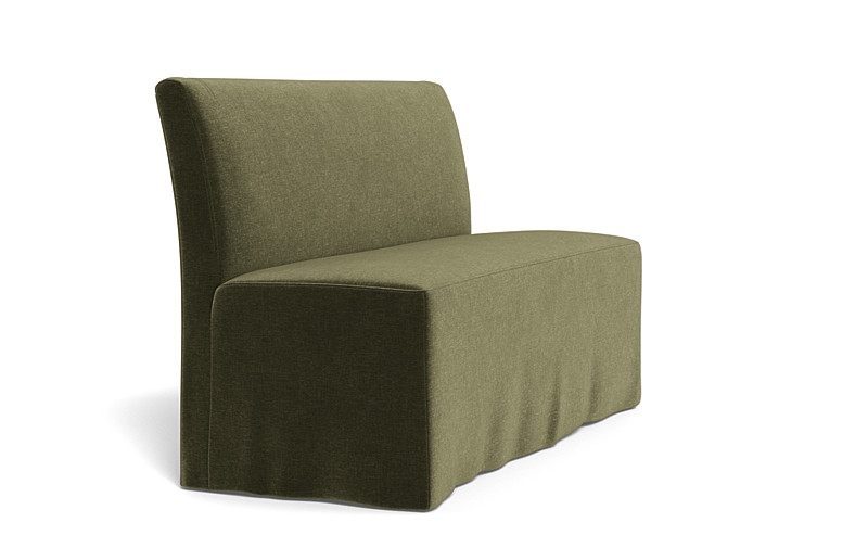 Dorian Slipcovered Dining Bench - Image 3