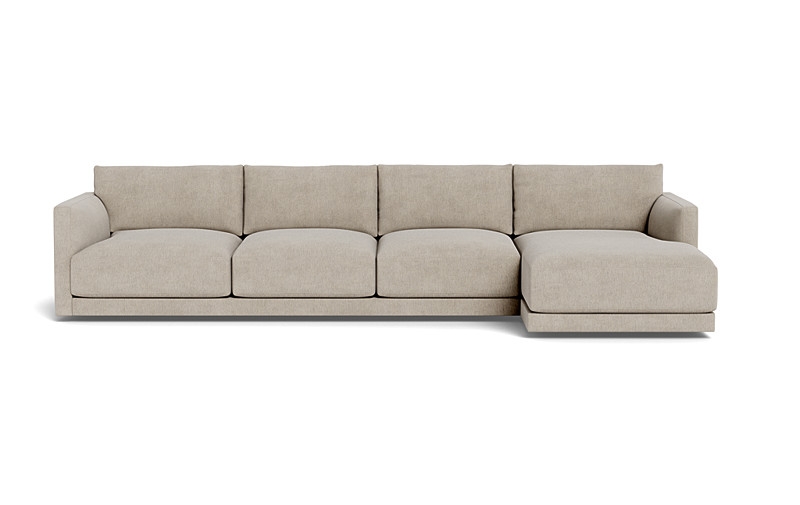 Lukas 4-Seat Right Chaise Sectional - Image 0