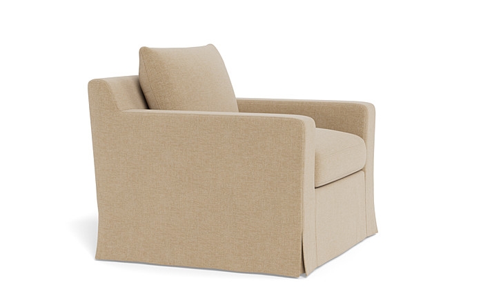 Sloan Slipcovered Accent Chair - Image 1