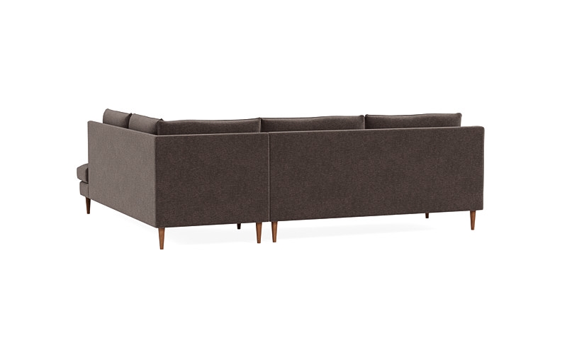 Caitlin 3-Seat  Bumper Sectional by The Everygirl® - Image 4