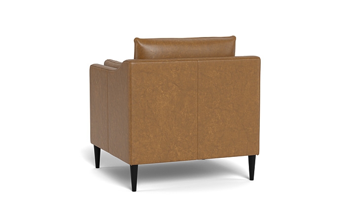 Caitlin Leather Petite Chair by The EverygirlÃ?Â® - Image 4