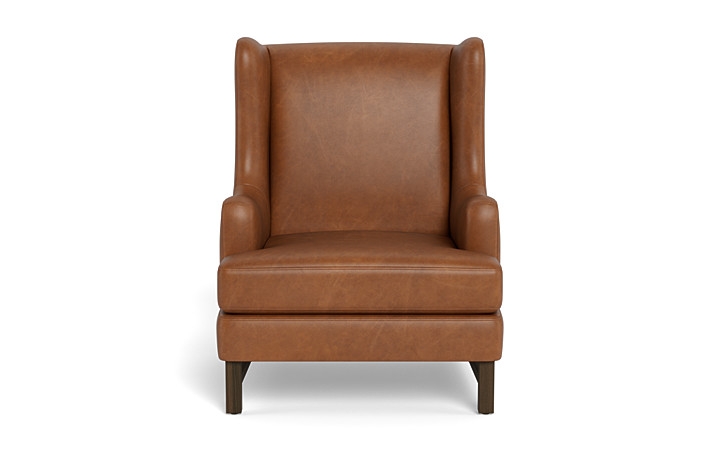 Collins Leather Accent Chair - Image 0