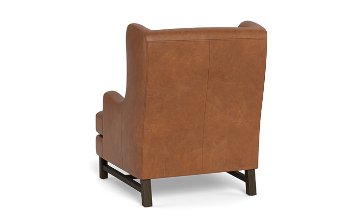 Collins Leather Accent Chair - Image 1