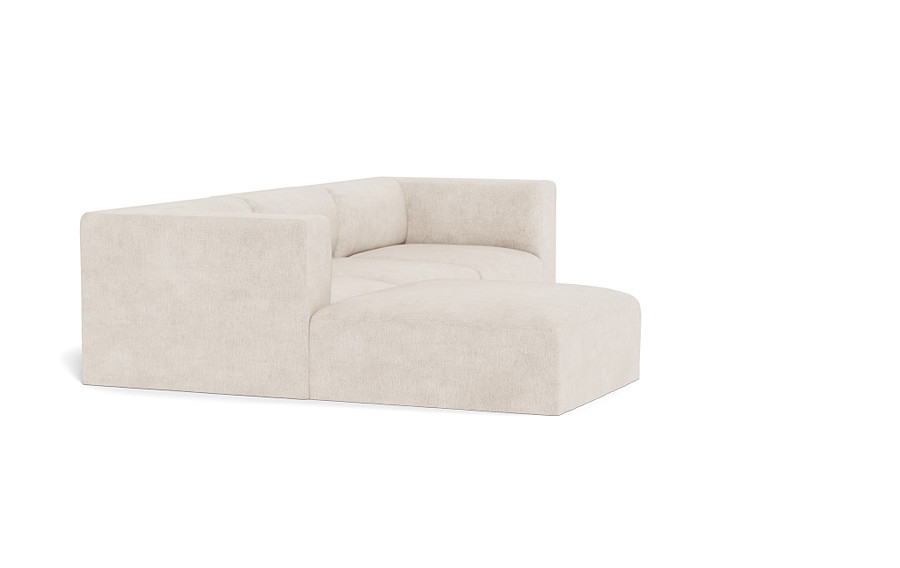 Simon Slipcovered Modular 3-Seat Chaise Sectional - Image 1