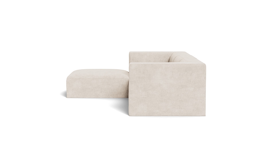 Simon Slipcovered Modular 3-Seat Chaise Sectional - Image 3