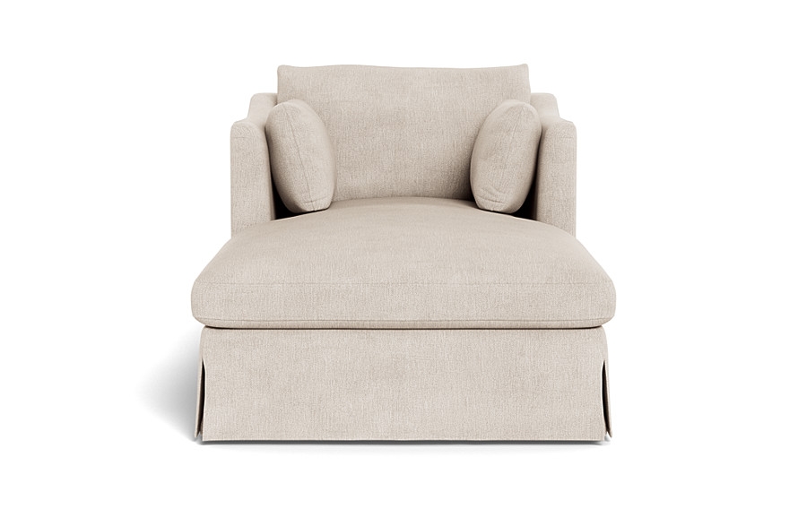 Caitlin Slipcovered Chaise Lounge by The Everygirl® - Image 0