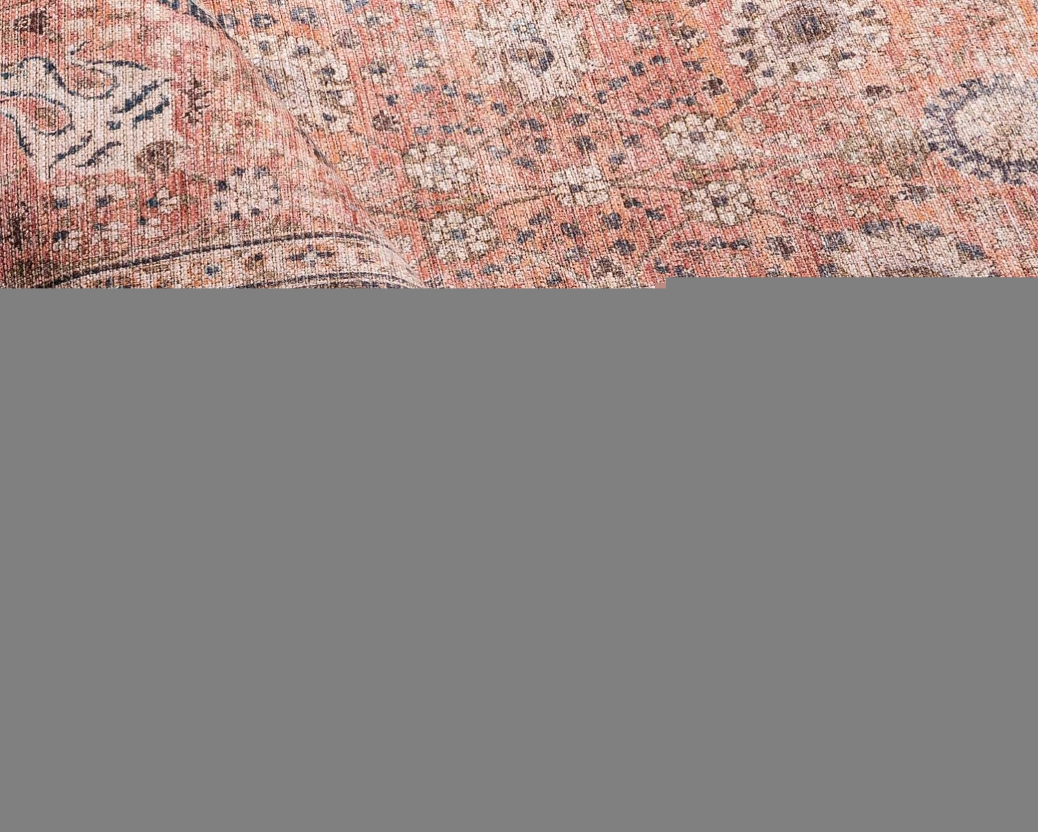 Dotty Machine Washable Rug - Image 1