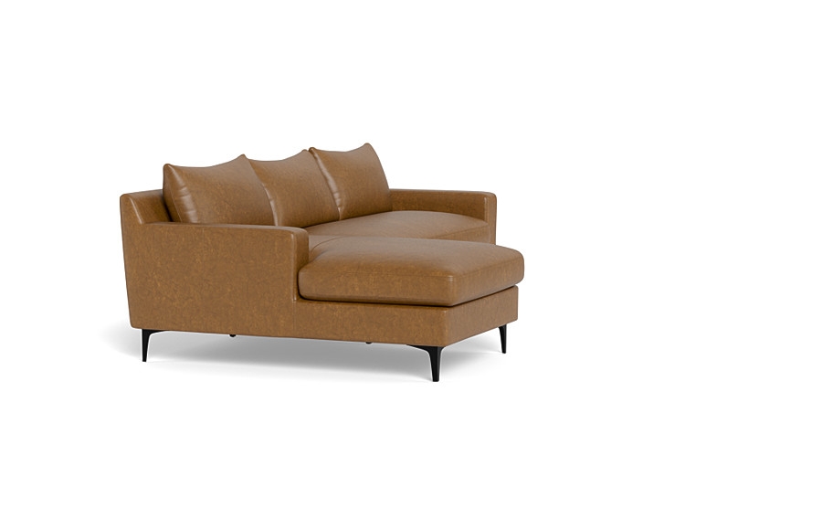 Sloan Leather  Chaise Sectional - Image 2
