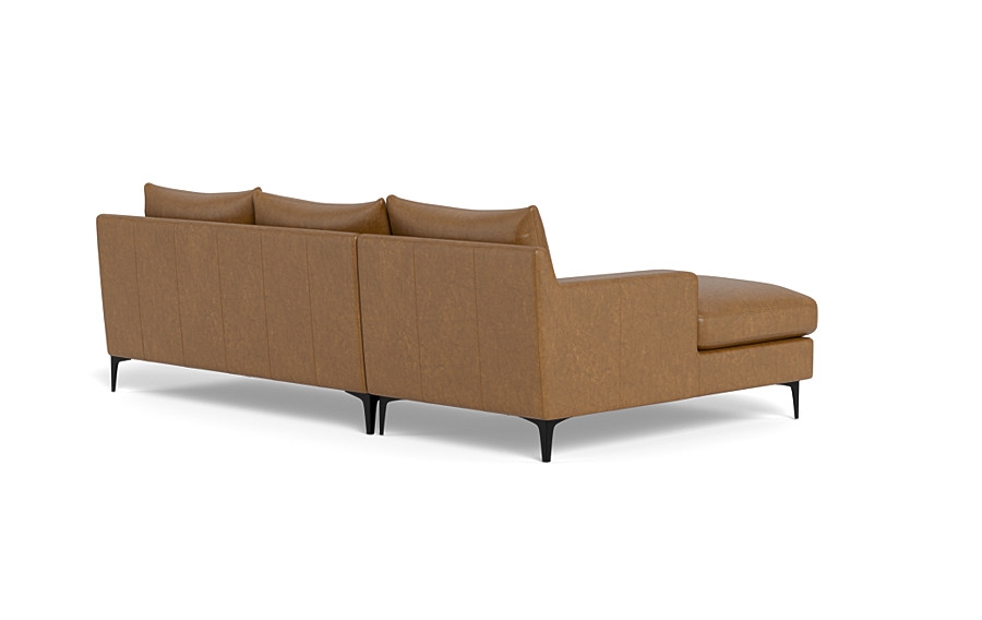 Sloan Leather  Chaise Sectional - Image 3