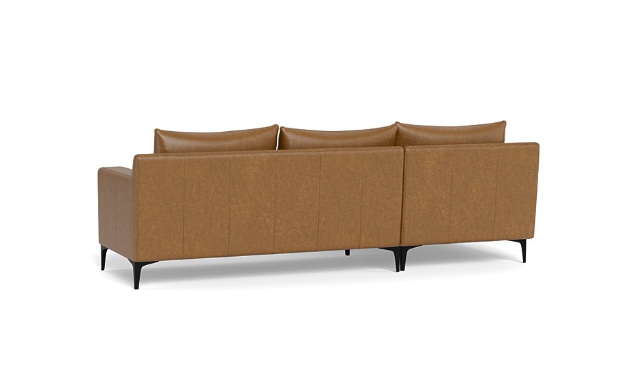 Sloan Leather  Chaise Sectional - Image 1