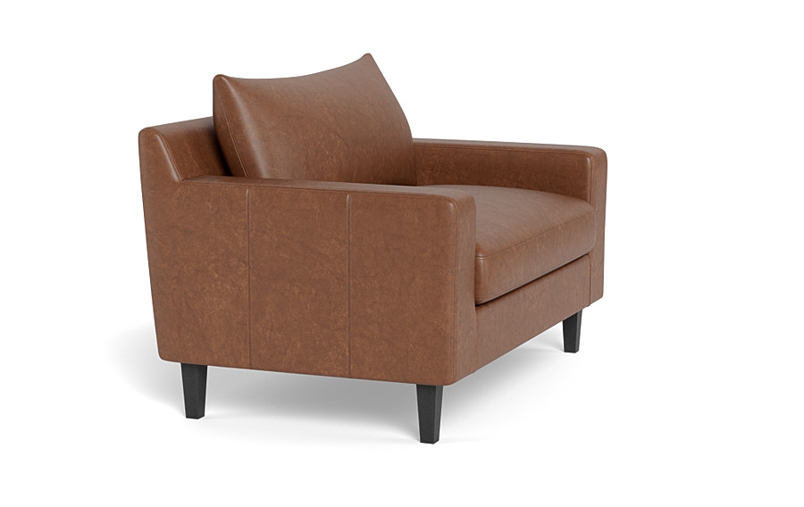 Sloan Leather Chair and a Half - Image 1