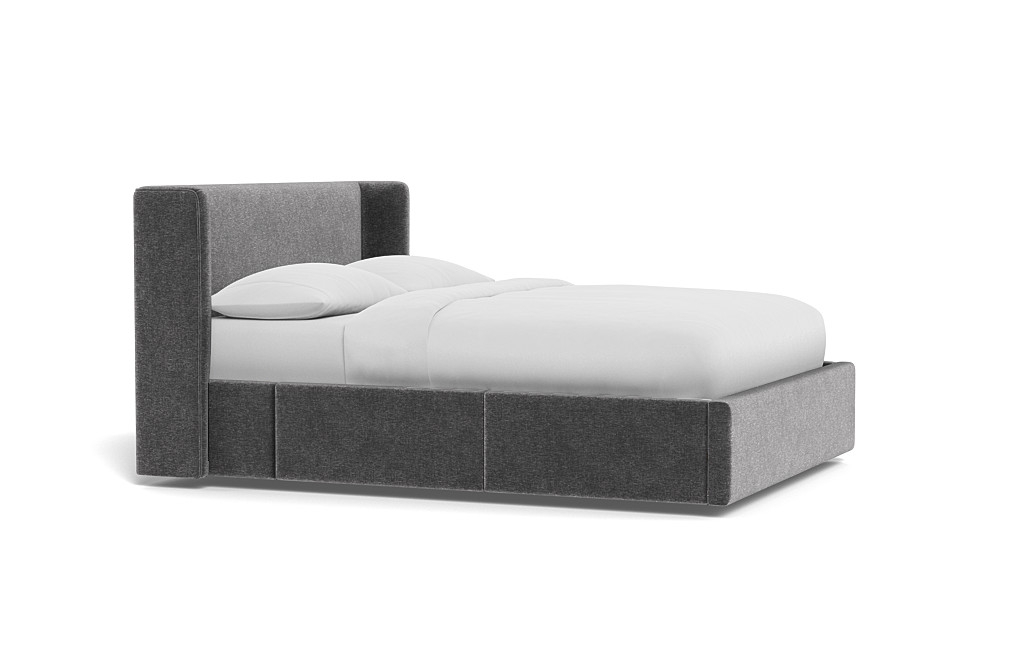Graham Upholstered Bed with Storage Option - Image 1