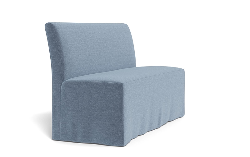 Dorian Slipcovered Dining Bench - Image 3