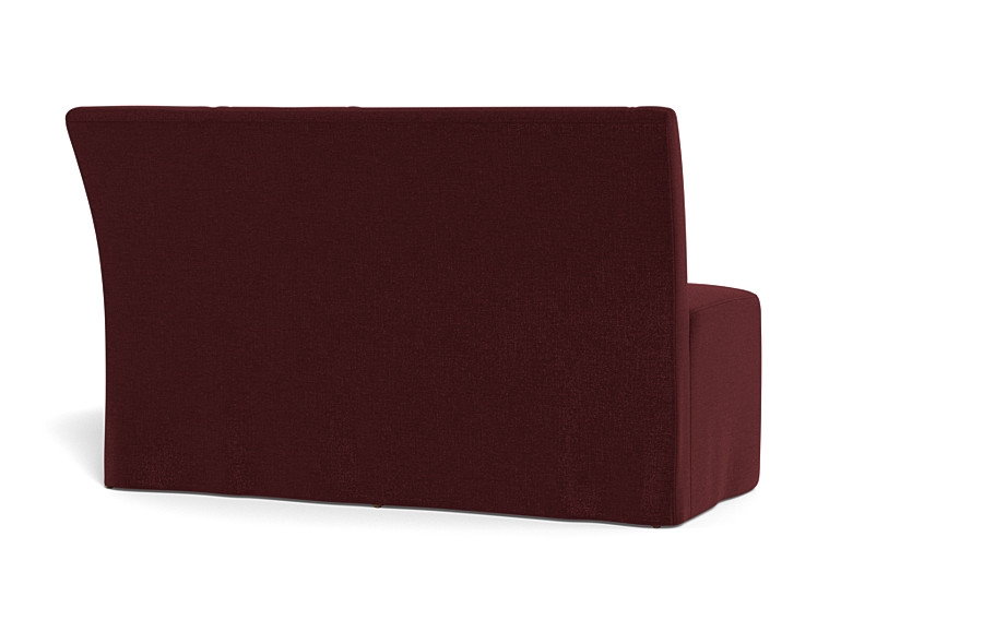 Dorian Slipcovered Petite Left Banquette - Image 1