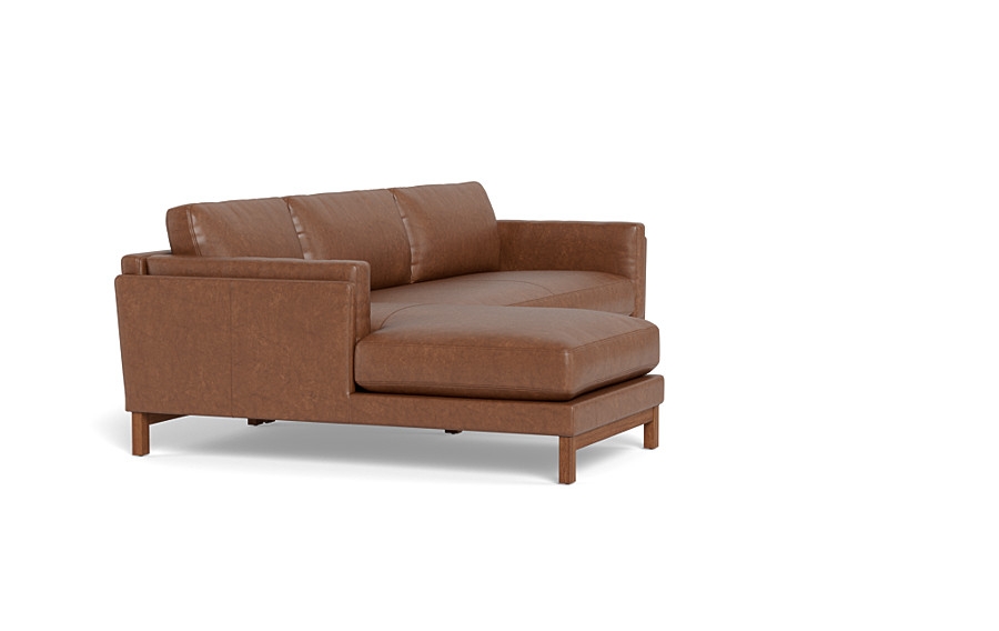 Gaby Leather 3-Seat  Chaise Sectional - Image 4