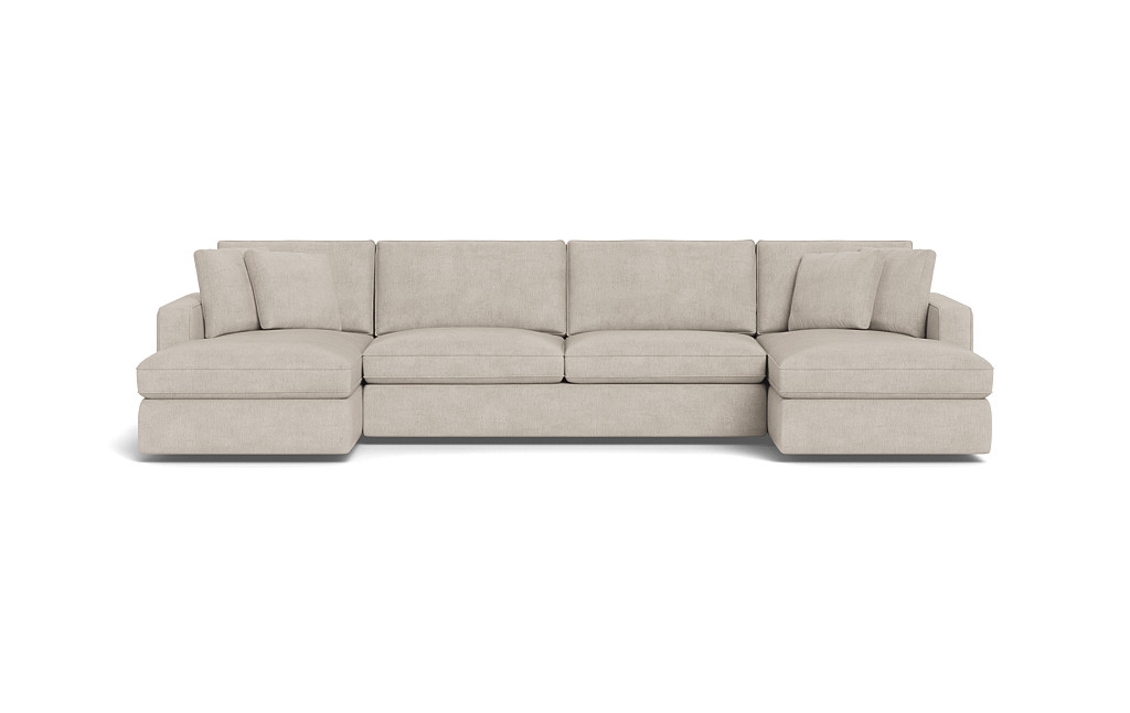 James 3-Piece 4-Seat U Chaise Sectional - Image 2