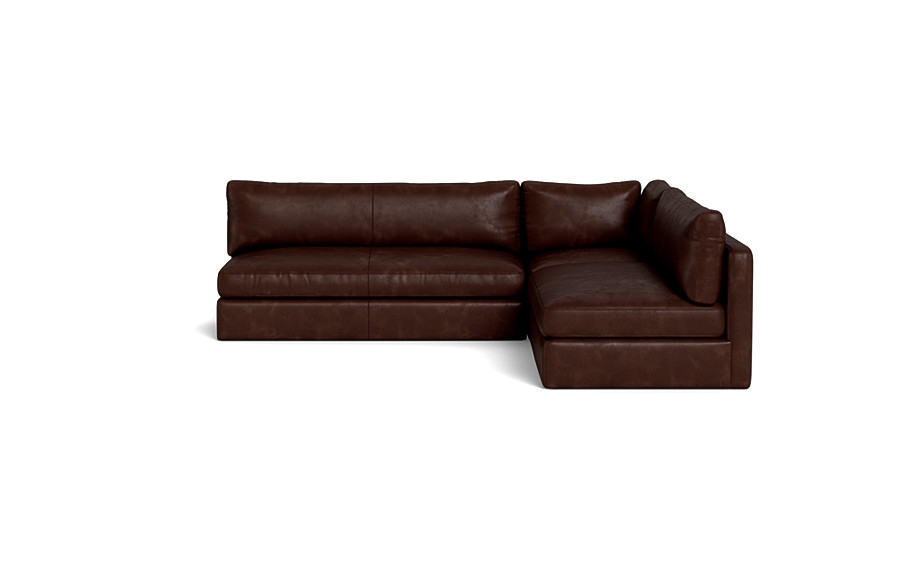 Tatum Leather Modular 3-Piece Corner Sectional - Image 4