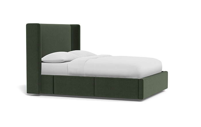 Graham Upholstered Bed with Storage Option - Image 3