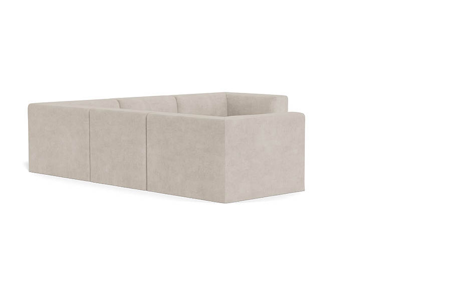 Simon Slipcovered Modular 4-Seat Corner Sectional - Image 2
