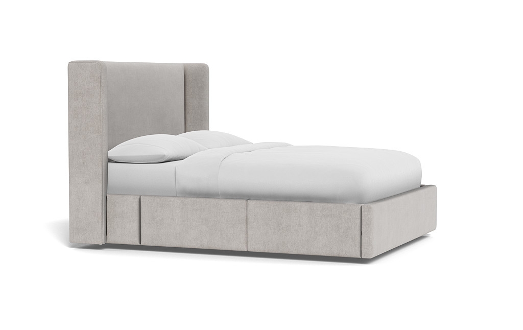 Graham Upholstered Bed with Storage Option - Image 1