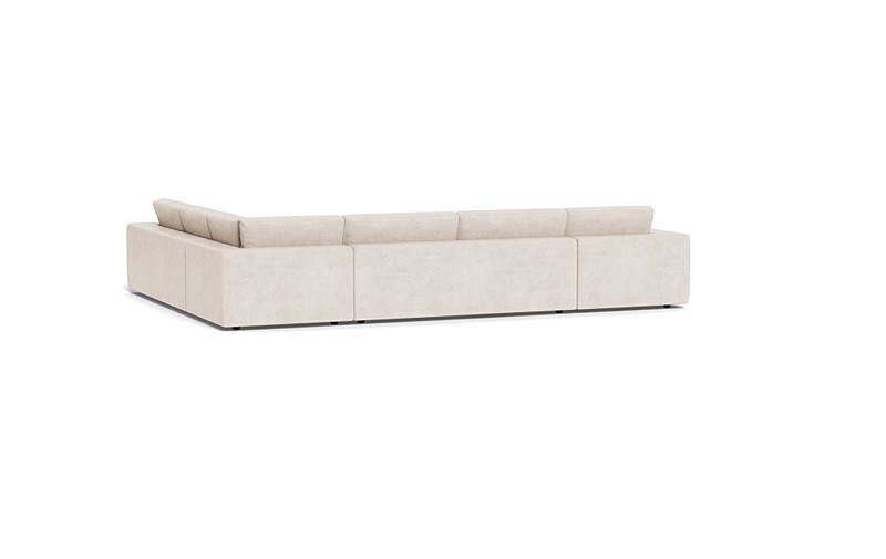 Lee 4-Piece 5-Seat Corner Chaise Sectional Left - Image 3