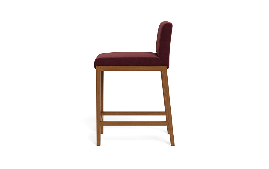 Callen Wood Framed Upholstered Stool - Image 1