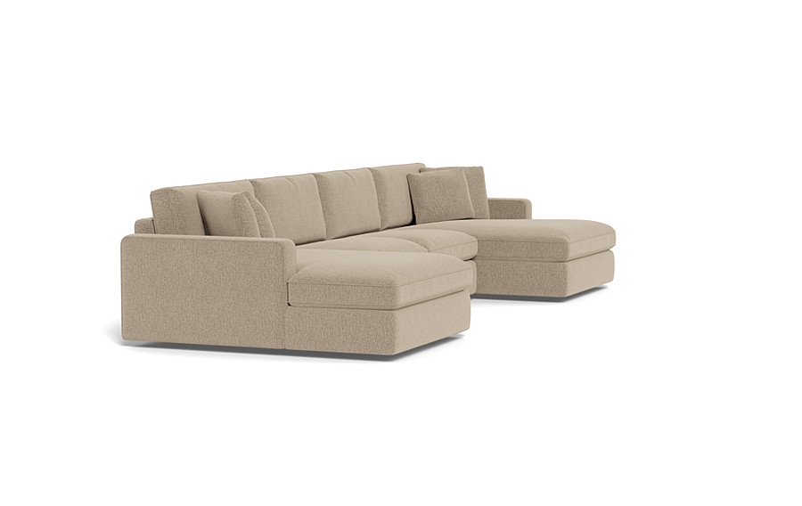 James 3-Piece 4-Seat U Chaise Sectional - Image 4